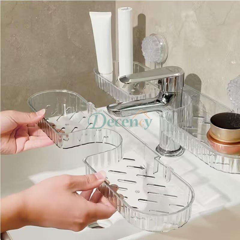 Wall-Mounted Suction Wall Shelf – No-Drill Storage Organizer