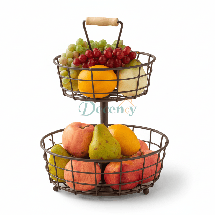 Binca 2 Tier Fruit Basket
