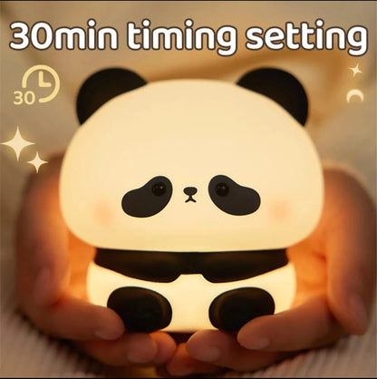 Silicone Panda LED Night Lamp