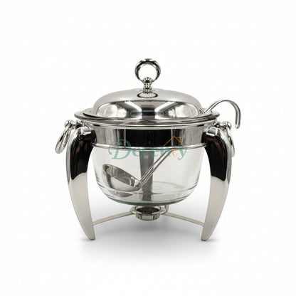 Food Warmer Bowl With Burner (Capacity: 4.0 Liter)