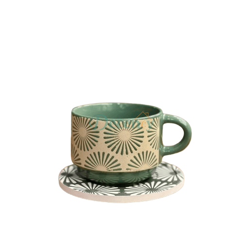 Danny Home™ 6 Pcs Cup & Saucer Set  ( 1 )