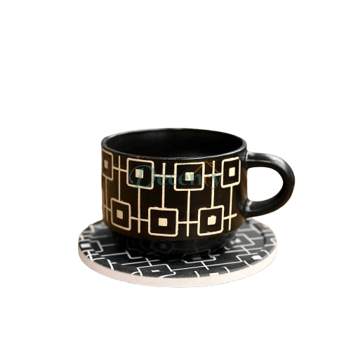Danny Home™ 6 Pcs Cup & Saucer Set  ( 3 )