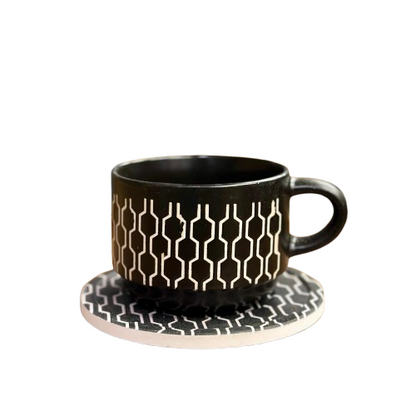 Danny Home™ 6 Pcs Cup & Saucer Set ( 5 )