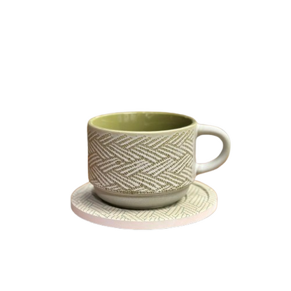 Danny Home™ 6 Pcs Cup & Saucer Set ( 8 )