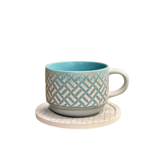 Danny Home™ 6 Pcs Cup & Saucer Set ( 9 )