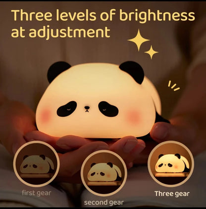 Silicone Panda LED Night Lamp