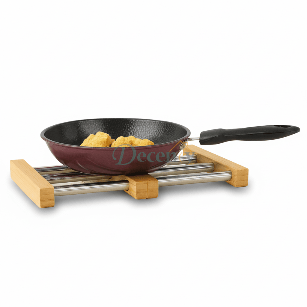 Shengya Wooden Expandable Wok Stand