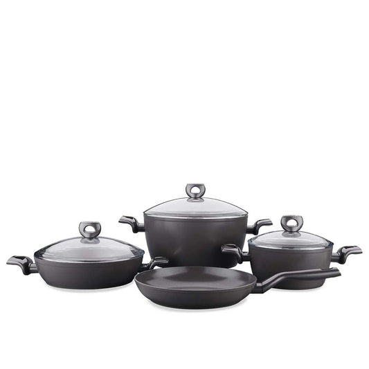 KORKMAZ NORA Ceramic Cookware Set 7 Pcs