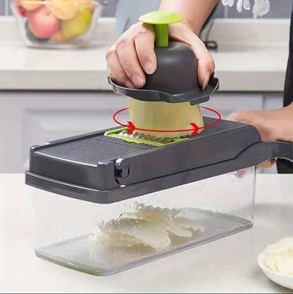 16-In-1 Multi-Purpose Vegetable Cutting And Slicing Set