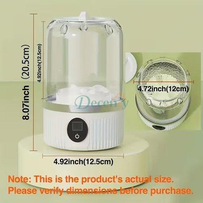 Portable Washing Machine 10W Quiet Rechargeable Mini Laundry Washer