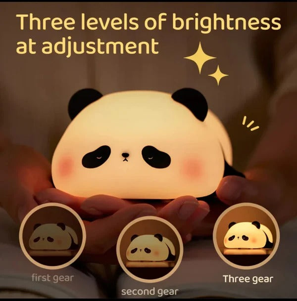 Silicone Panda LED Night Lamp