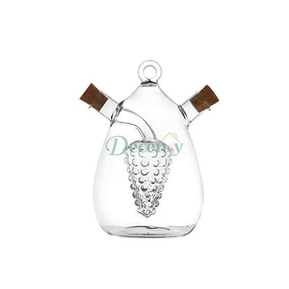 2 in 1 Oil & Vinegar Glass Jar
