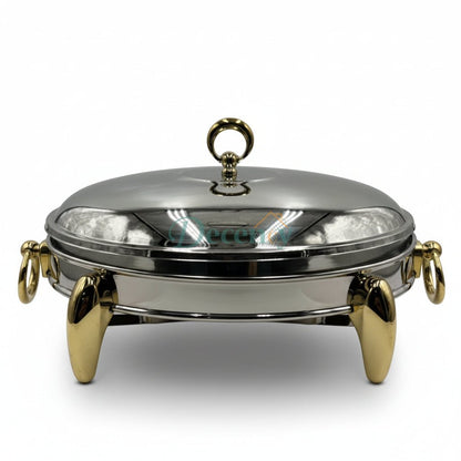 Food Warmer Dish With Burners (Capacity: 3.0 Liter)