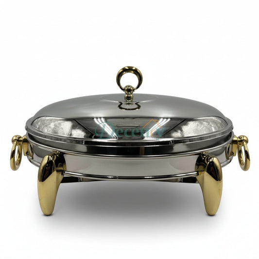 Food Warmer Dish With Burners (Capacity: 3.0 Liter)