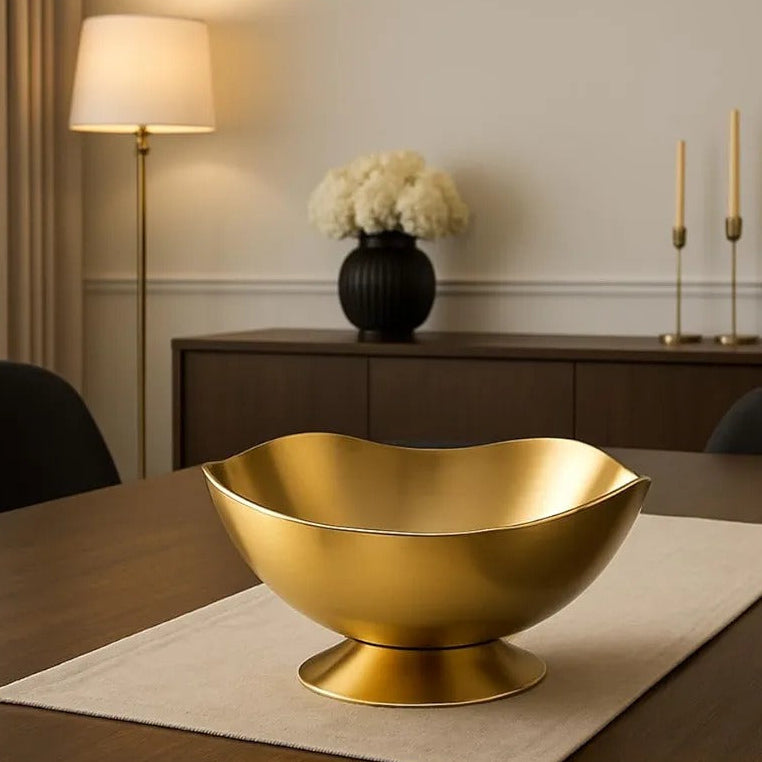Luxury Golden Dining Table Bowl