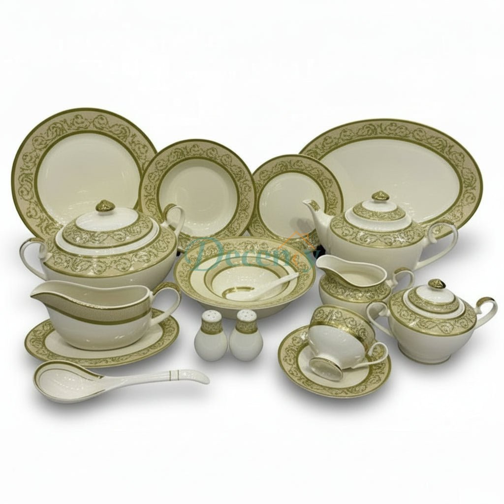 Yamasen Japan Dinner Set of 75 Pieces – 8-Person Serving 103 Pieces – 12-Person Serving