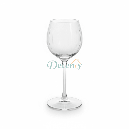 Crystal Round Champagne Goblets | 4 Pcs