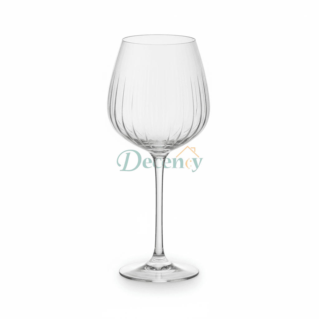 Crystal Champagne Goblets | 4 Pcs