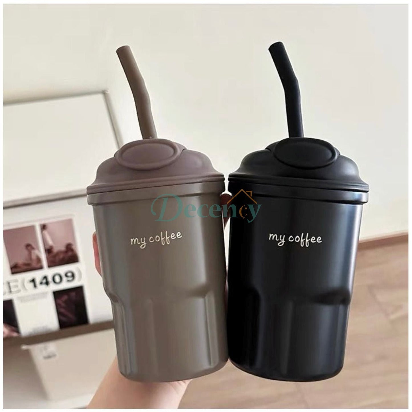 Stainless Steel Hot & Cold Water Bottle – 600ml