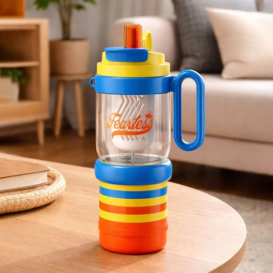 4 in 1 Water Bottle , infuser & mini snack box