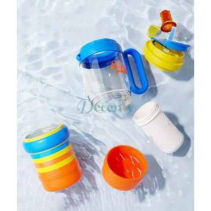 4 in 1 Water Bottle , infuser & mini snack box
