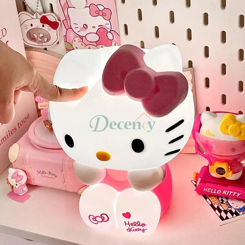 Kuromi & Hello Kitty LED Night Lamp – Cute Cartoon Soft Glow Decorative Light