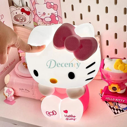 Kuromi & Hello Kitty LED Night Lamp – Cute Cartoon Soft Glow Decorative Light