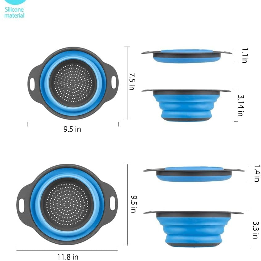 Foldable Silicone Drain Basket