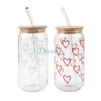 Heart Pattern Premium Tumbler House