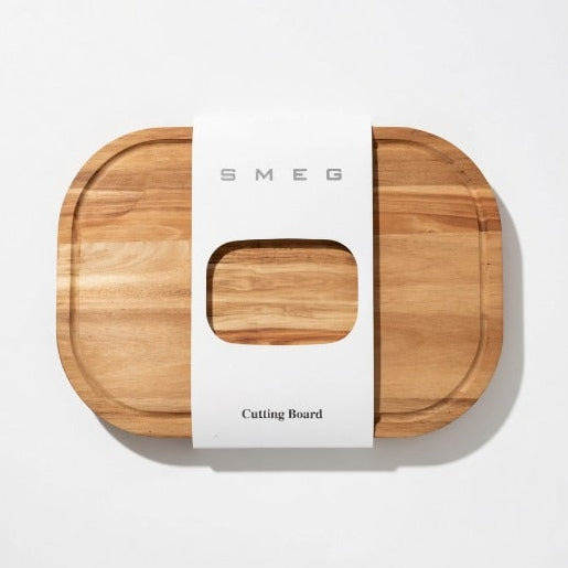 SMEG Premium Acacia Wood Cutting Board – Durable & Elegant Kitchen Essential
