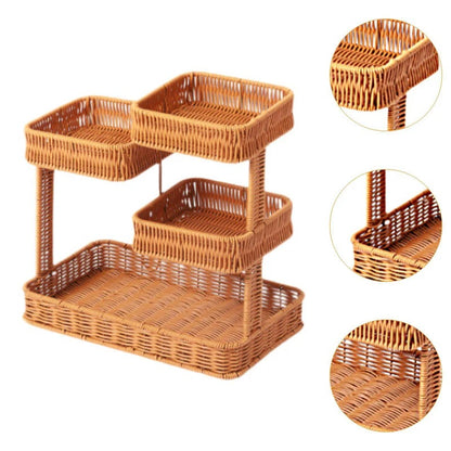 Creative Multi-Layer Woven Fruit Basket
