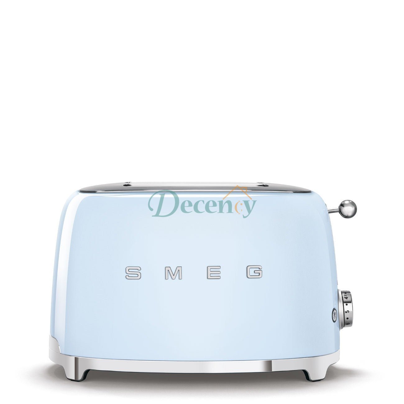 Retro 2-Slice Stainless Steel Toaster