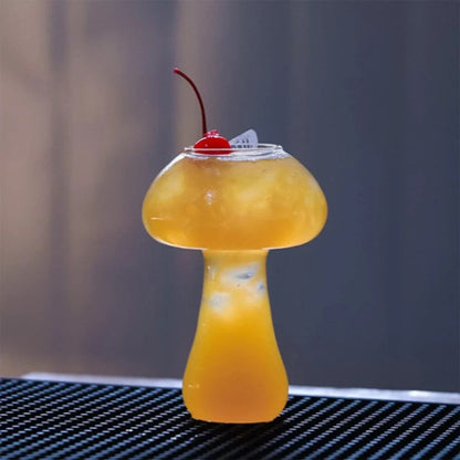 Creative Stylish Mushroom Shaped Glass