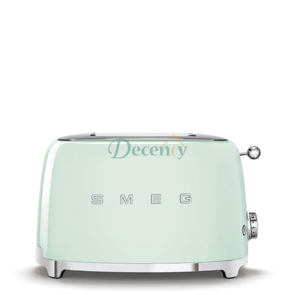 Retro 2-Slice Stainless Steel Toaster
