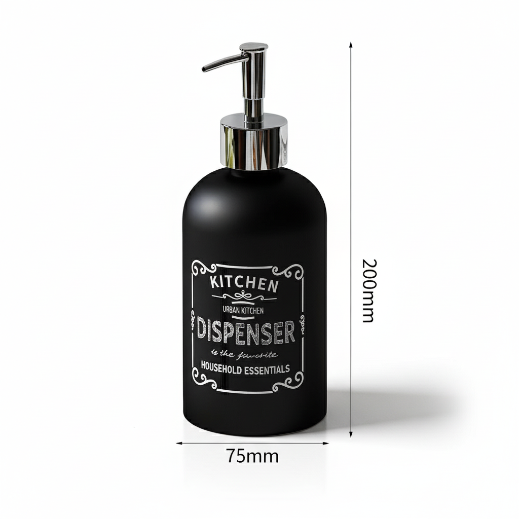 410ml Ceramic European Creative Marble Texture Refillable Press Soap Dispenser Liquid Dispenser For Bathrooms,Home，Hotels