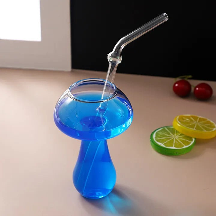 Creative Stylish Mushroom Shaped Glass