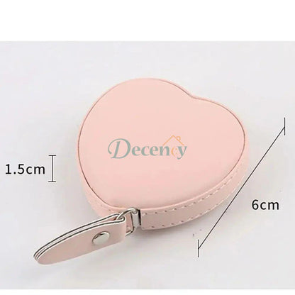Heart Shaped Mini Measuring Tape