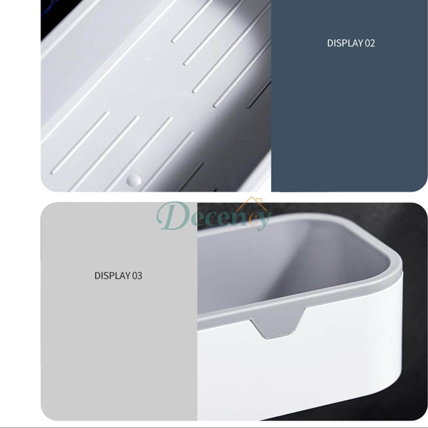 Waterproof Bathroom Shelf & Tissue Holder – Wall-Mounted Multi-Purpose Organizer