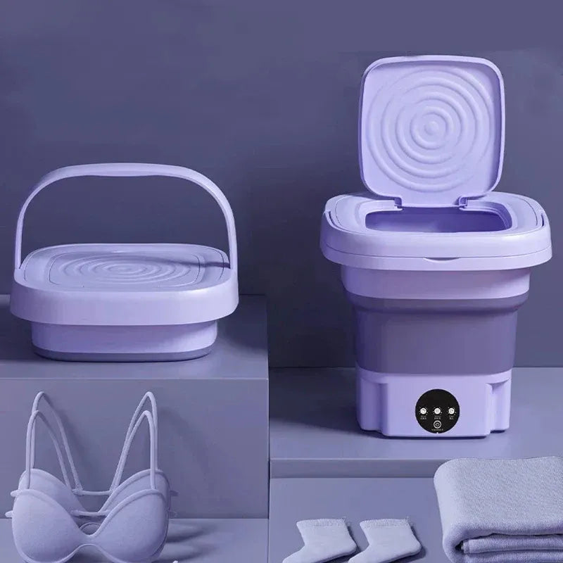 Portable Folding Washing Machine - Mini Travel Washer