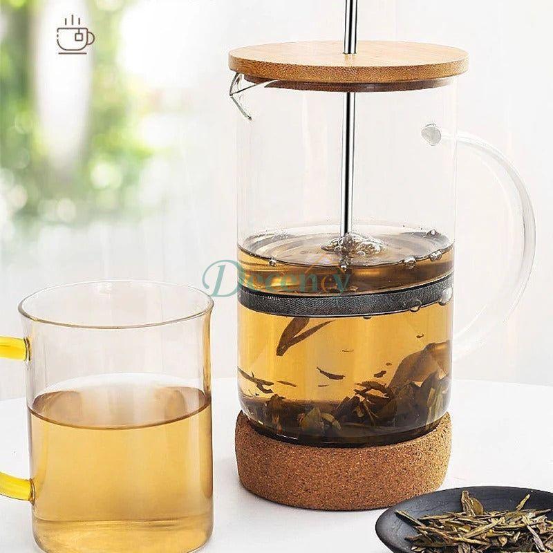 Coffee French Press Pot With Filter high borosilicate glass Hand Punch Coffee Pot Multifunctional Brewings Tea Milk Pot Tools