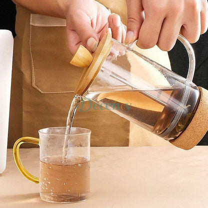 Coffee French Press Pot With Filter high borosilicate glass Hand Punch Coffee Pot Multifunctional Brewings Tea Milk Pot Tools