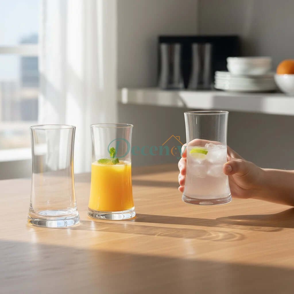 Ocean Aloha Highball Glass Set - 6Pcs