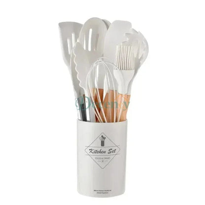 12 Pcs Silicone Kitchenware Cooking Utensils Set