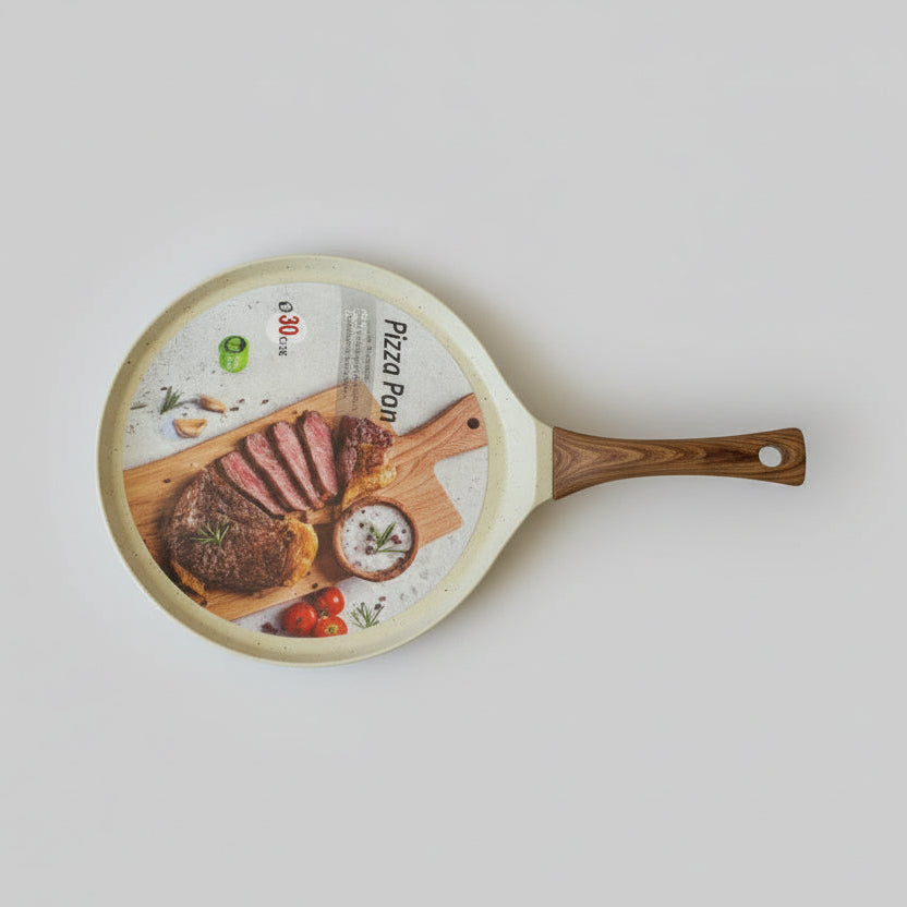 Imported Premium Non-Stick Pizza Pan – 30 CM, Durable & Easy-Clean