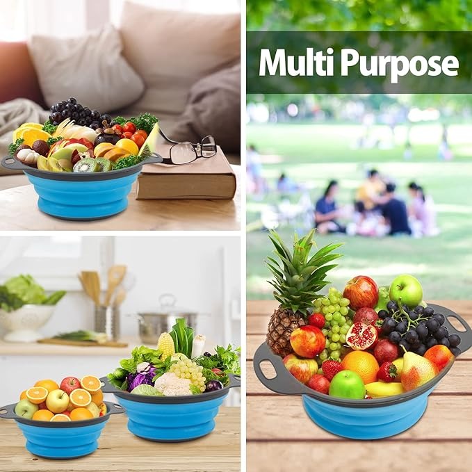 Foldable Silicone Drain Basket