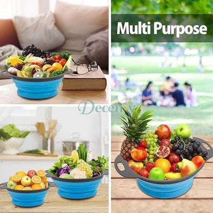 Foldable Silicone Drain Basket