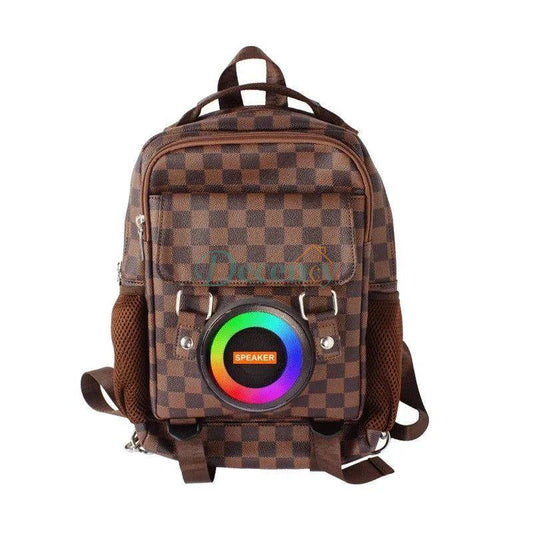 Backpack Bluetooth Speaker Large Capacity Rechargeable Waterproof Power Bank for Hiking Cycling traval speaker bag