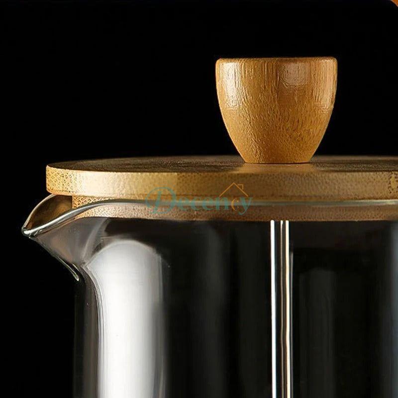 Coffee French Press Pot With Filter high borosilicate glass Hand Punch Coffee Pot Multifunctional Brewings Tea Milk Pot Tools