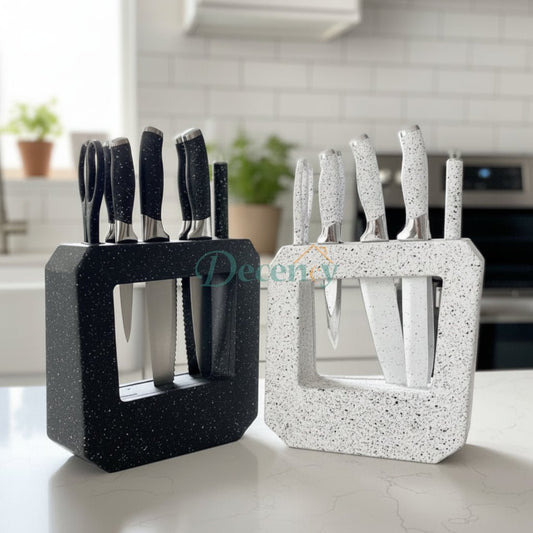 8-Piece Knife Set with Stand