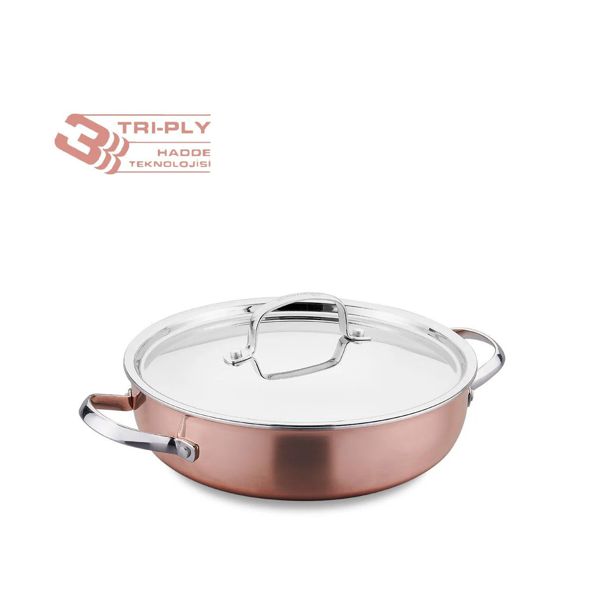 Korkmaz Divani Low Casserole 5.1 L